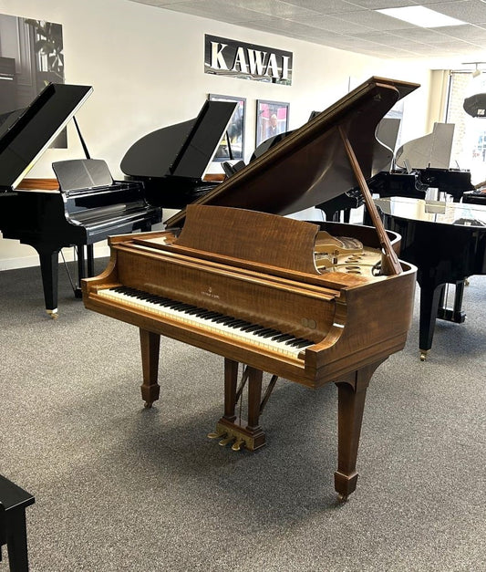 Steinway & Sons 5'7.5" Grand Piano | Model M | Walnut Satin | SN: 332242 | Used