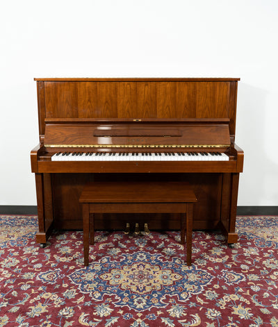 Kawai KL-502 Upright Piano | Polished Walnut | SN: K1355107 | Used