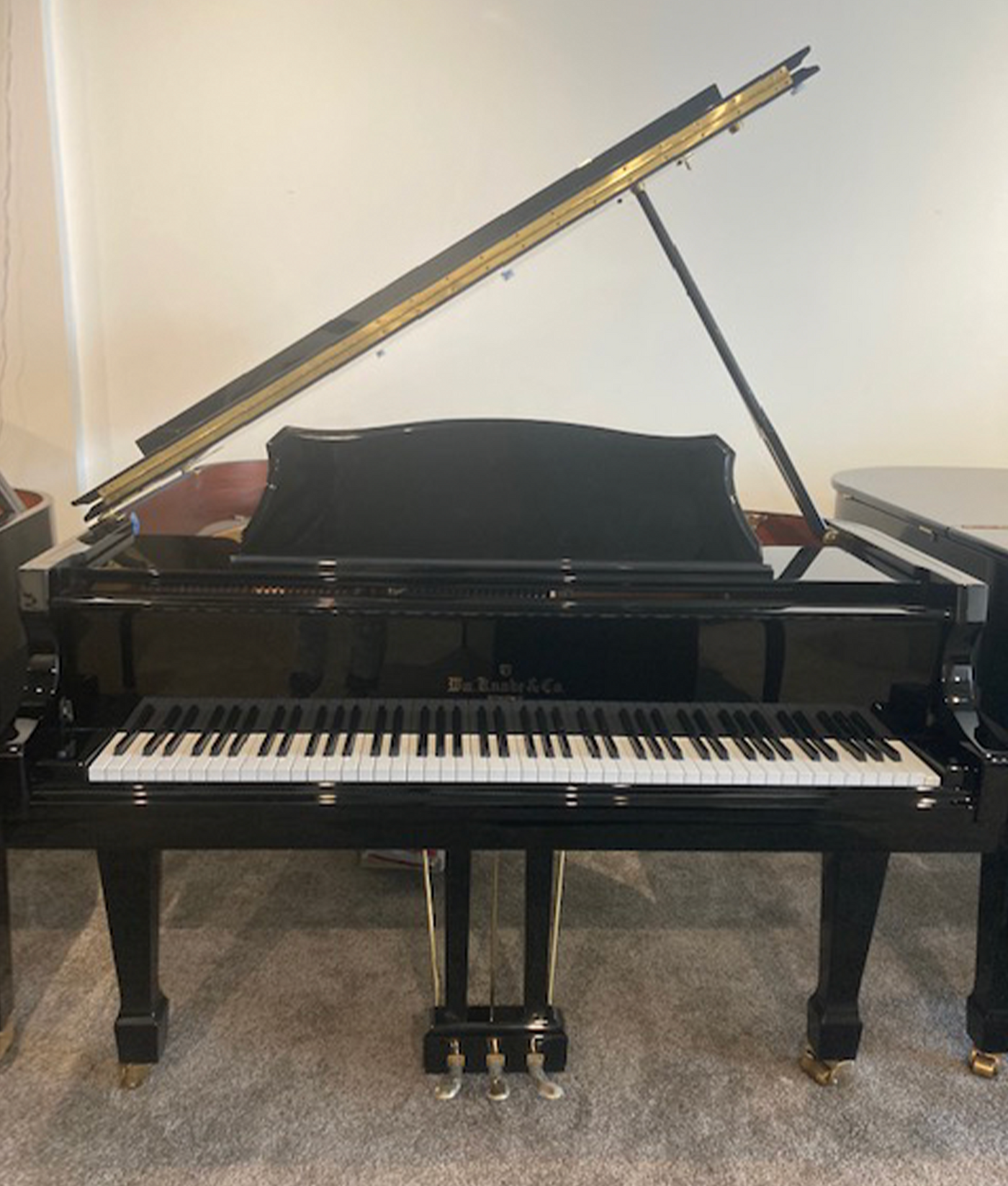 Knabe WG-54 Grand Piano | Polished Ebony | SN: IKSBG0017 | Used