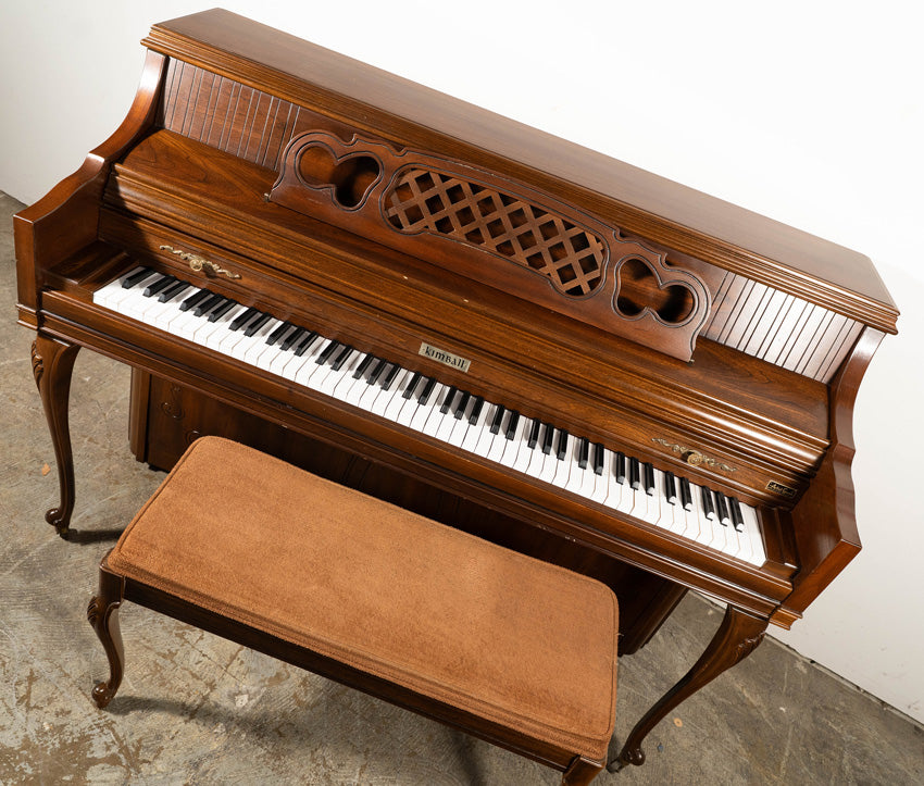 Kimball Artist Console Upright Piano | Mahogany | Serial No. B70135 | Used