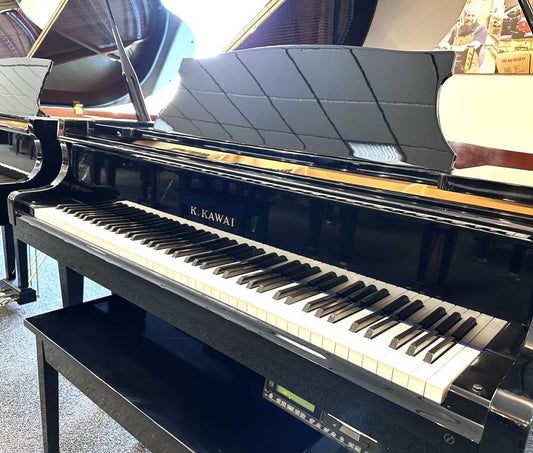 Kawai KG-1E Grand Piano | Polished Ebony | Player Grand Piano | 5'1" | Used