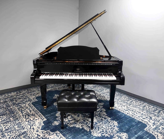 Estonia 168 5'6" Grand Piano | Polished Ebony| SN: 0940 | Used