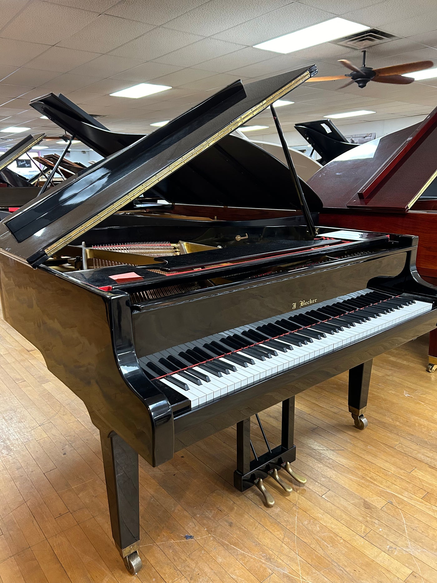 J. Becker Grand Piano | Polished Ebony | SN: 99037