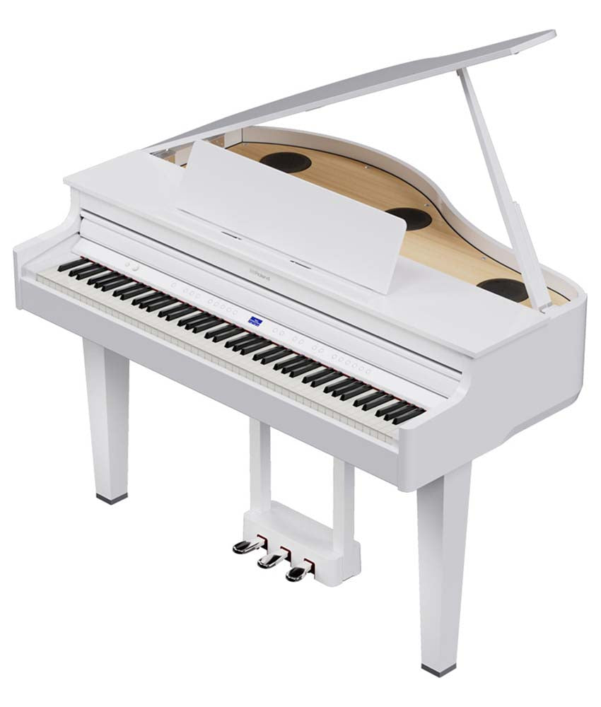 Roland GP-6 Digital Grand Piano Kit w/ Bench - Polished White