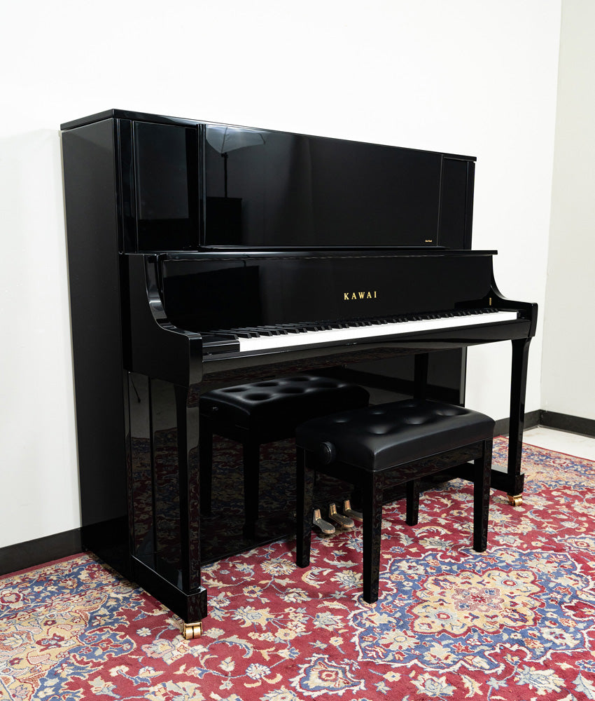 Kawai 53" K-800 Upright Piano | Polished Ebony | SN: 2784710 | Used