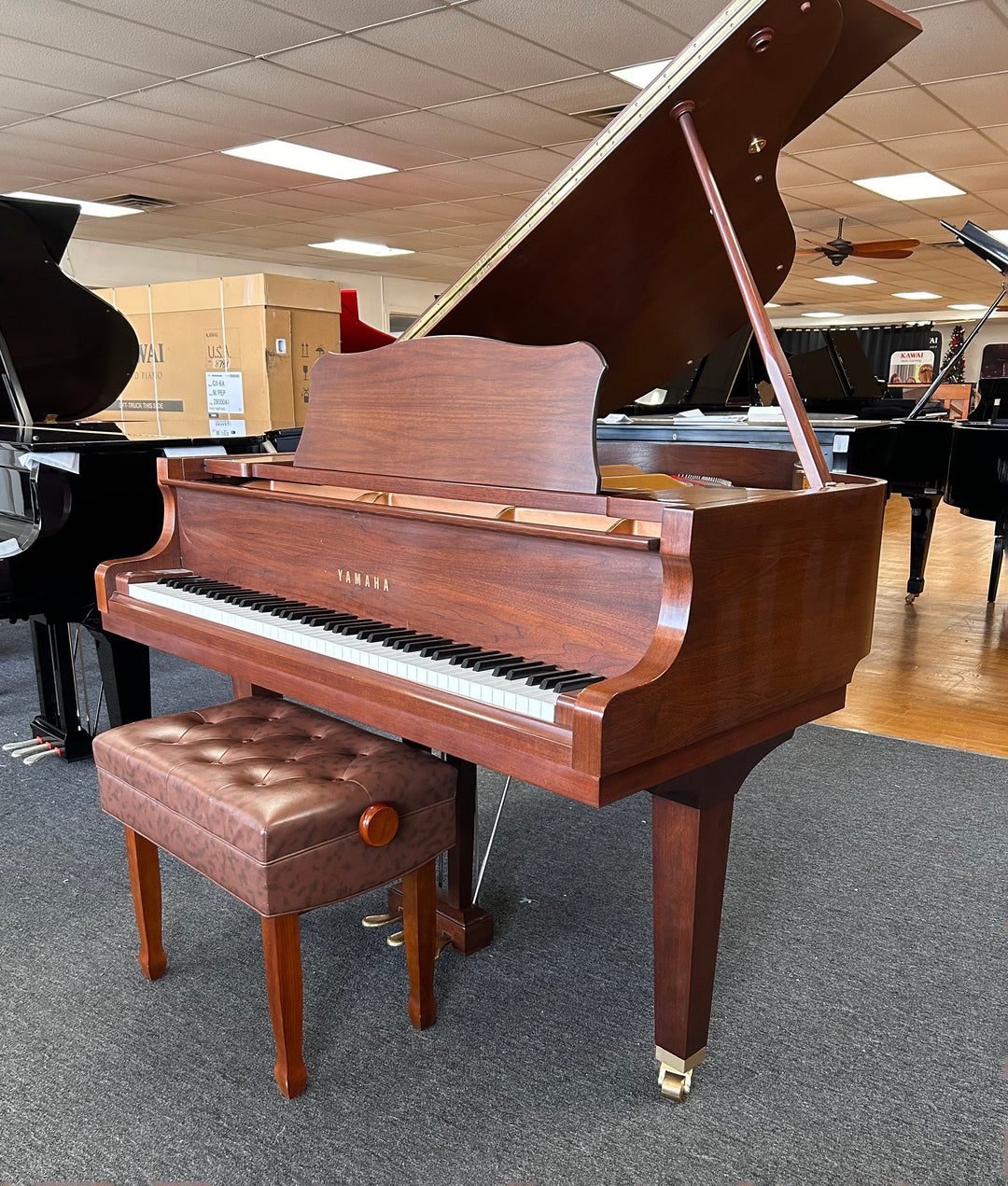 2005 Yamaha GC1 Baby Grand Piano | American Walnut | 5'3 | Used