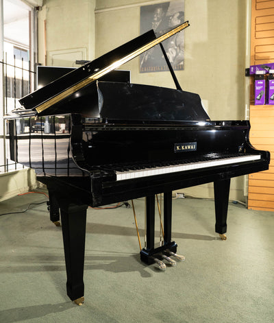2023 Kawai 5’5” GX-1 BLAK Series Classic Grand Piano | Polished Ebony | Used