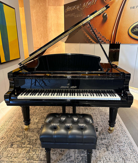 Shigeru Kawai 7’6” SK-7 Semi-Concert Grand Piano | Polished Ebony | SN: 2588332