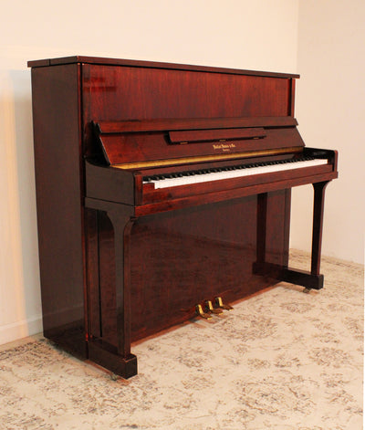 Hallet Davis 118C Upright Piano | Polished Mahogany | SN: 996571 | Used
