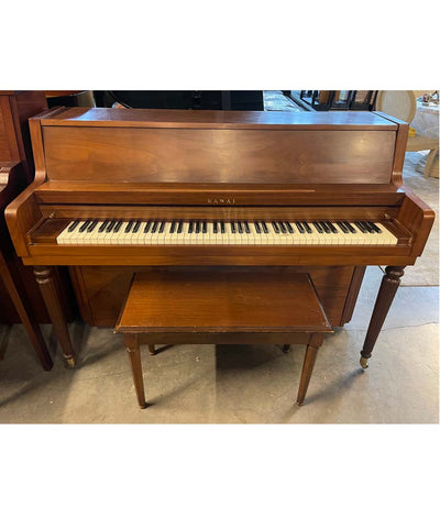 1968 Kawai 42" 243 Upright Piano | Satin Walnut | SN: 317826 | Used