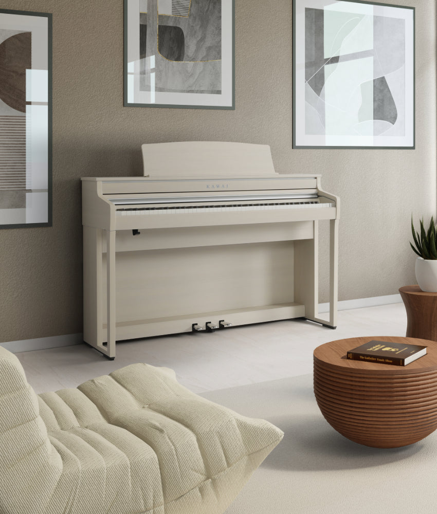 Kawai CA401 Digital Piano - White Maple | New – Alamo Piano Galleries