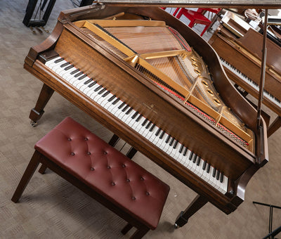 1925 Steinway Model M Grand Piano | Satin Walnut | Used