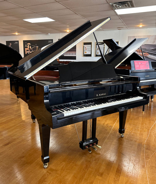 1992 Kawai 6'1" GS40 | Polished Ebony | SN: 2066630 | Used