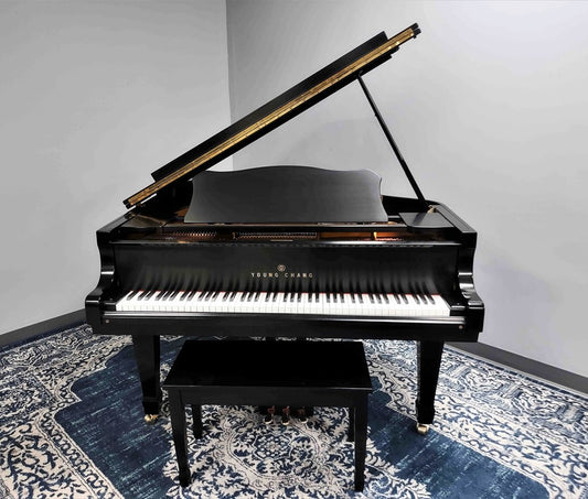 Young Chang 5'2" Grand Piano | G157 | Satin Ebony | SN: G061146