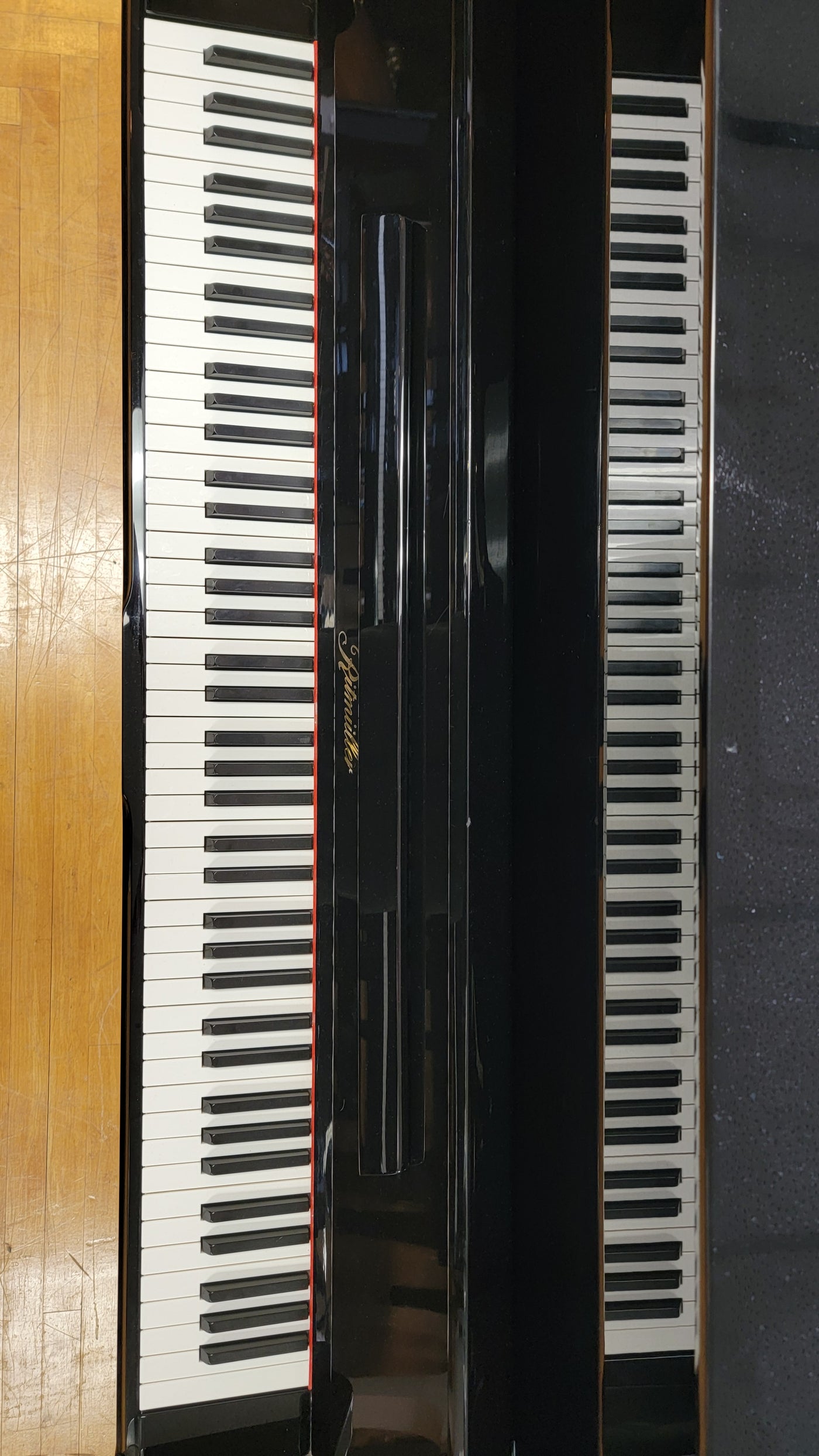 Ritmuller UP130R1 Studio Upright Piano | Polished Ebony | SN: 799618 | Used