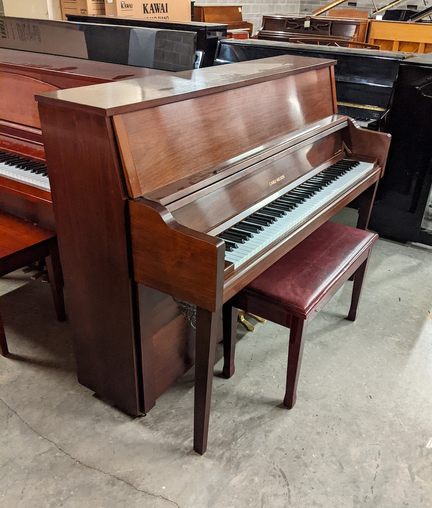 Cable Nelson 45" CN216 SW Upright Piano | Satin Mahogany | Sn: H0034288 | Used