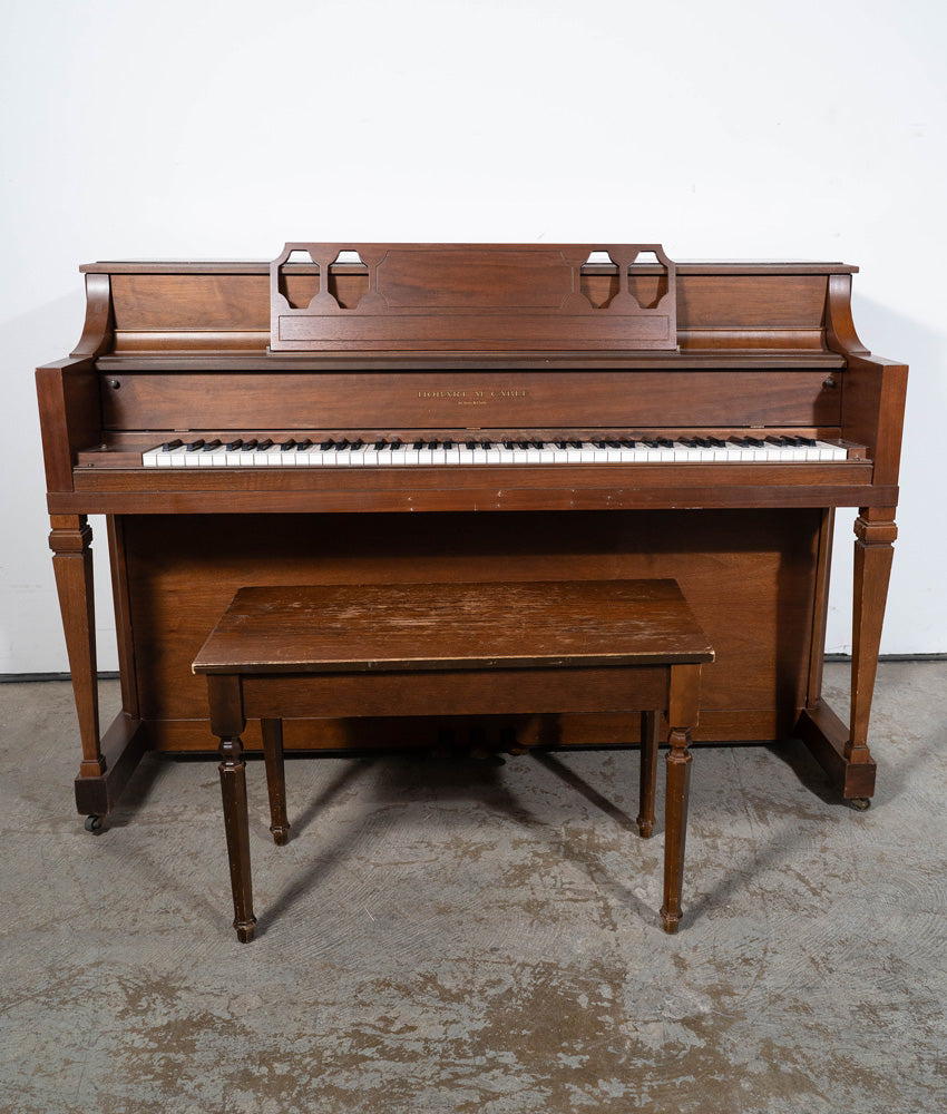 Hobart M. Cable Upright Piano | Satin Mahogany | Used – Alamo