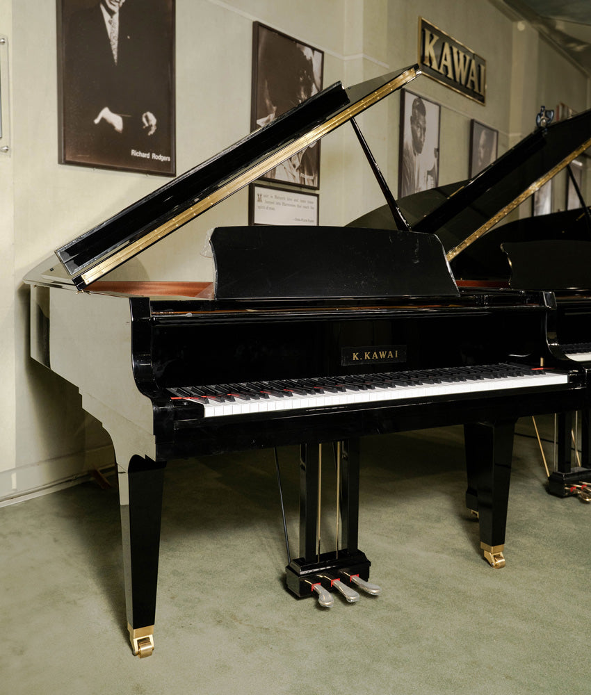 2024 GL-50 6'2" Conservatory Grand Piano | Polished Ebony | Used
