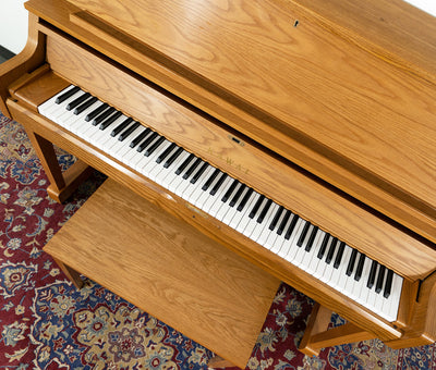 Kawai 46" ST1 Upright Piano | Satin Oak | SN: F163681 | Used