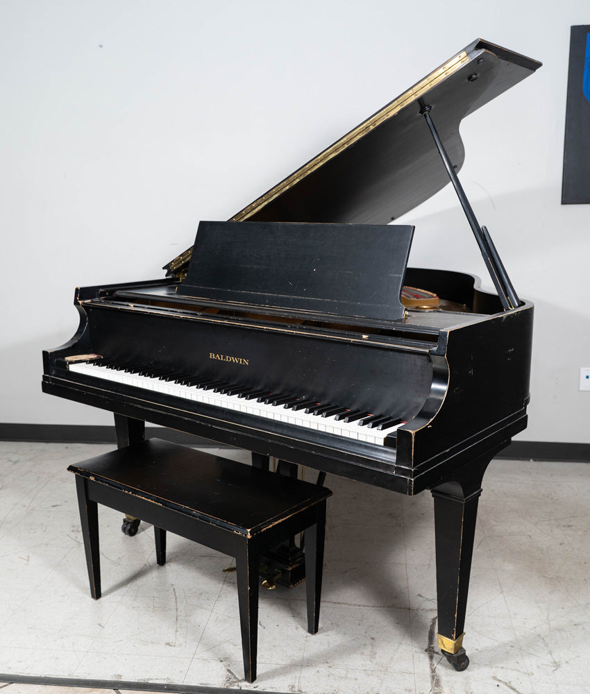 1965 Baldwin Model M Grand Piano | Satin Ebony | 5'2" | Serial No.156681 | Used
