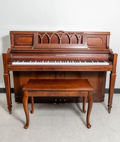 1986 Young Chang Pramberger 43.5" PF110 Upright Piano | Mahogany | SN:Y02542506 | Used
