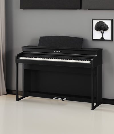 Kawai CA401 Digital Piano - Satin Black | New