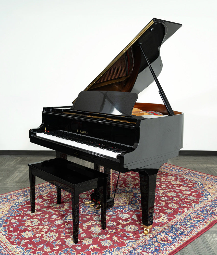 Kawai 5'2" GL-20 Baby Grand Piano | Polished Ebony | New