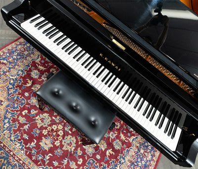 Kawai 6'2" GX-3 BLAK Series Conservatory Grand Piano | Polished Ebony | New