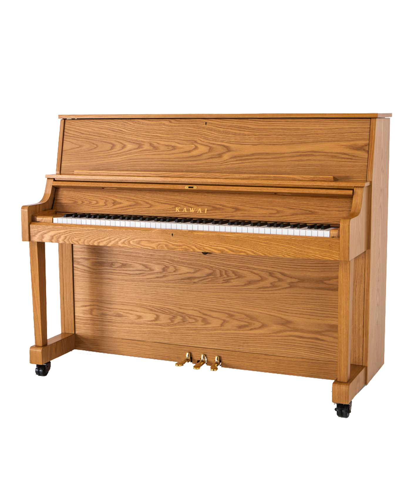 Kawai 46" ST-1 Upright Piano | Satin Oak | New