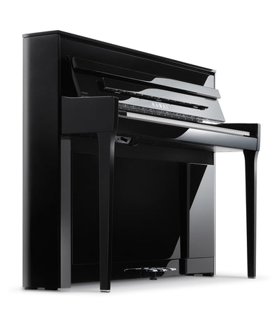 Kawai NOVUS NV6 Upright Hybrid Digital Piano in Ebony Polish | New