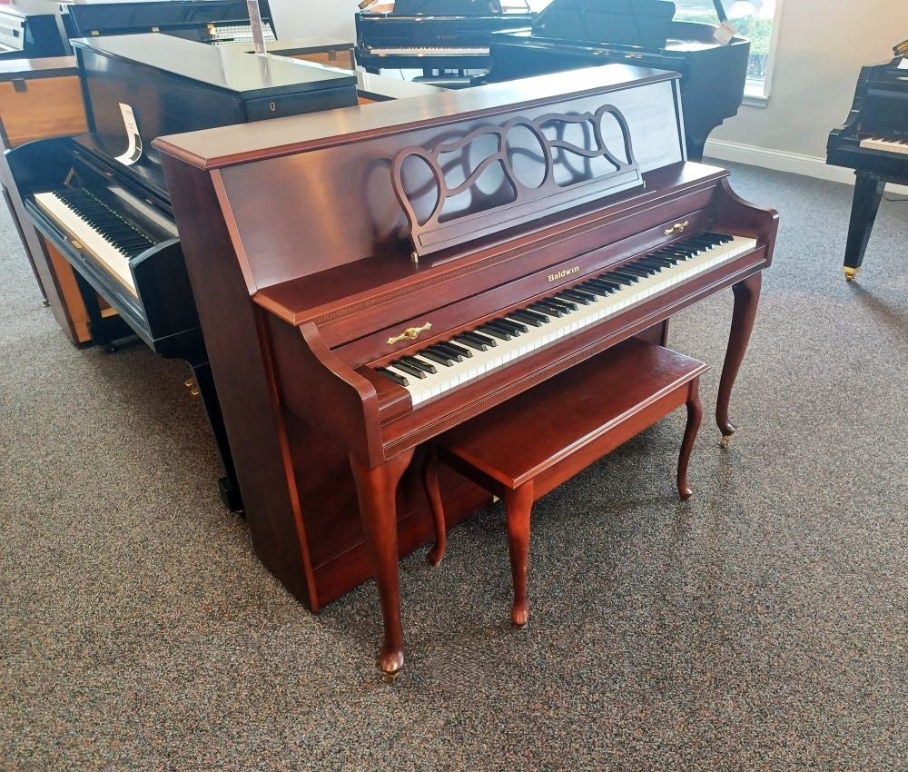 Baldwin 44" 662 Console Piano | Satin Cherry | SN: 1552091 | Used