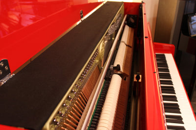 Kawai K200 Upright Console Piano - Polished Red