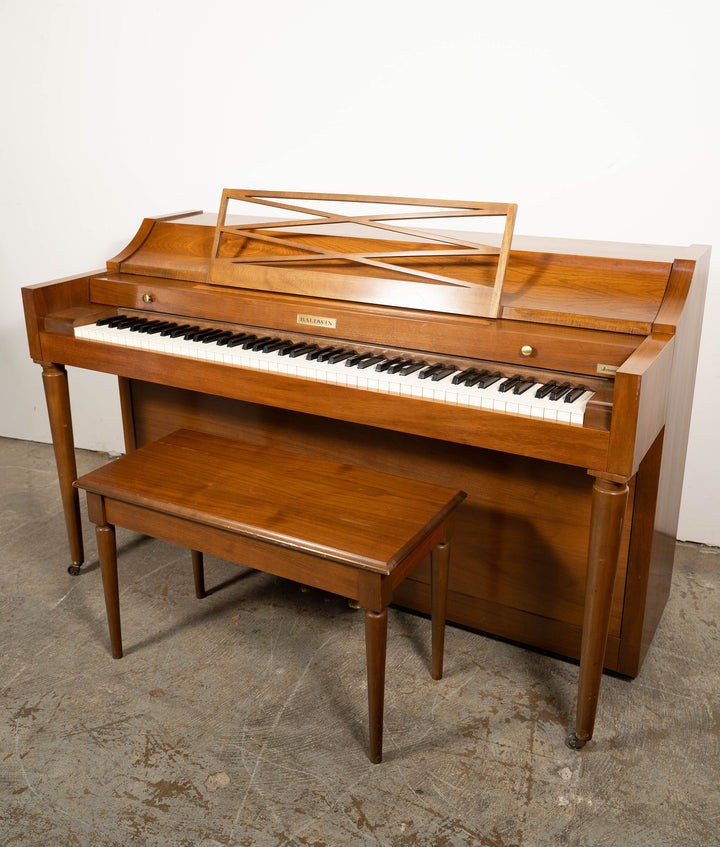 1969 Baldwin Acrosonic Upright Piano | Satin Oak | Used – Alamo