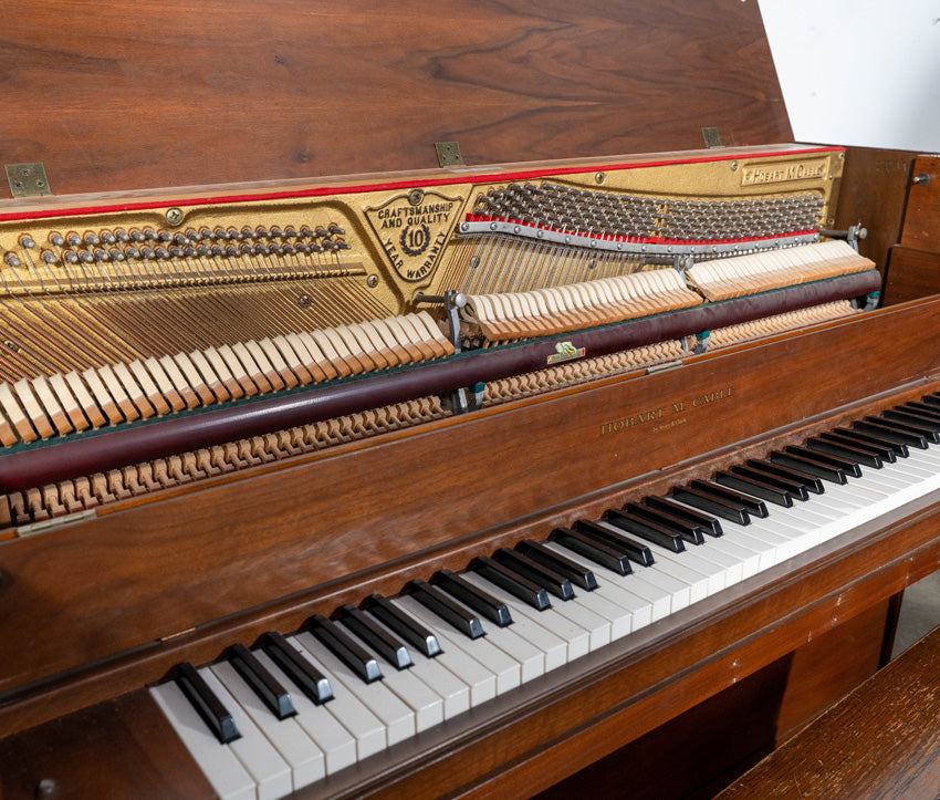 Hobart M. Cable Upright Piano | Satin Mahogany | Used – Alamo