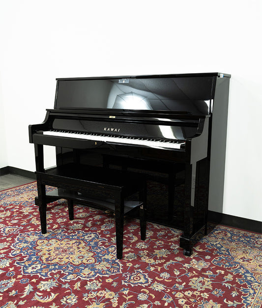 Kawai ST-1 Institutional Studio Upright Piano | Polished Ebony | 46" | New
