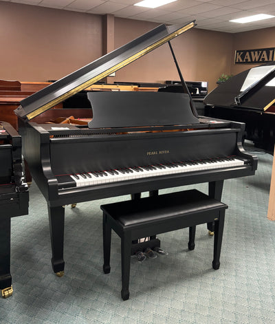 Pearl River GP150 Grand Piano | Satin Ebony | 4'11" | New