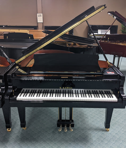 UTSA 2023 Kawai GX-2 BLAK Classic Grand Piano | Polished Ebony | 5'11" | Used
