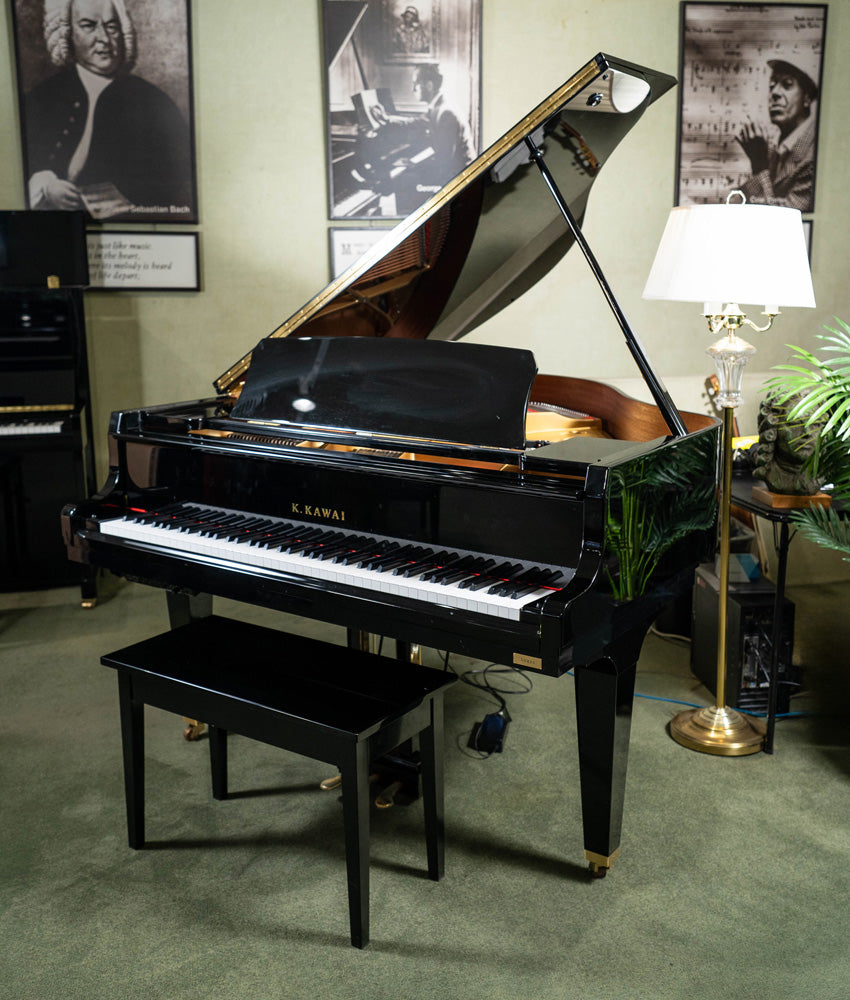 2022 Kawai 5.5" Aures GL30w/ATX4 Grand Piano | Polished Ebony | Used