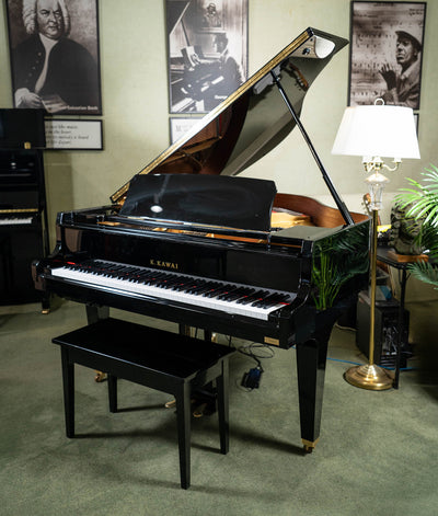 2022 Kawai 5.5" Aures GL30w/ATX4 Grand Piano | Polished Ebony | Used