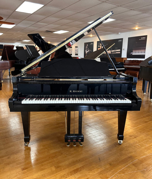 1992 Kawai 6'1" GS40 | Polished Ebony | SN: 2066630 | Used