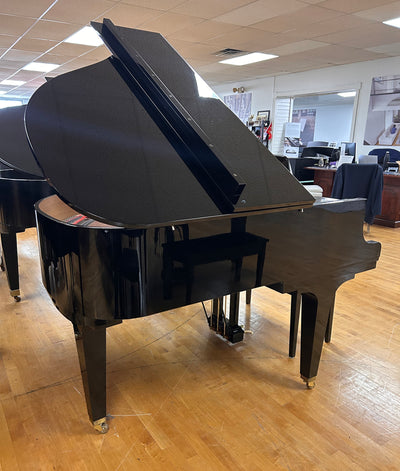 2000 Kawai GE-1 Baby Grand Piano | Polished Ebony | SN 2382460 | Used