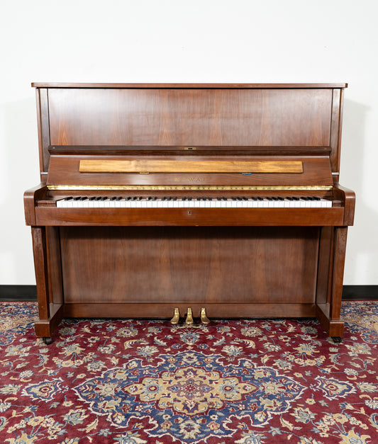 Kawai KL-502 Upright Piano | Satin Walnut | SN: K1368879 | Used