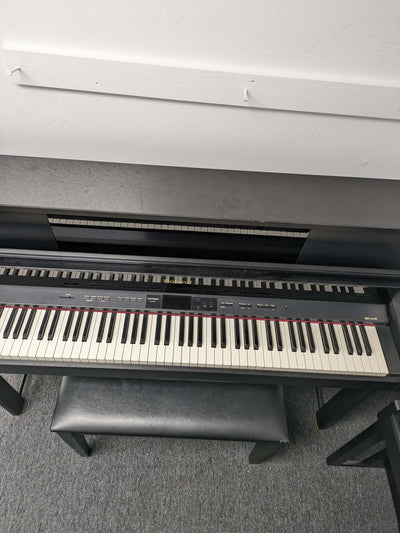 Roland LX-10F-BK Digital Upright Piano | Polished Ebony | SN: Z2A1156 | Used