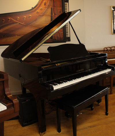 Yamaha G2 Disklavier Grand Piano | Polished Ebony | SN: 5130335 | Used