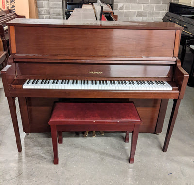 Cable Nelson 45" CN216 SW Upright Piano | Satin Mahogany | Sn: H0034288 | Used