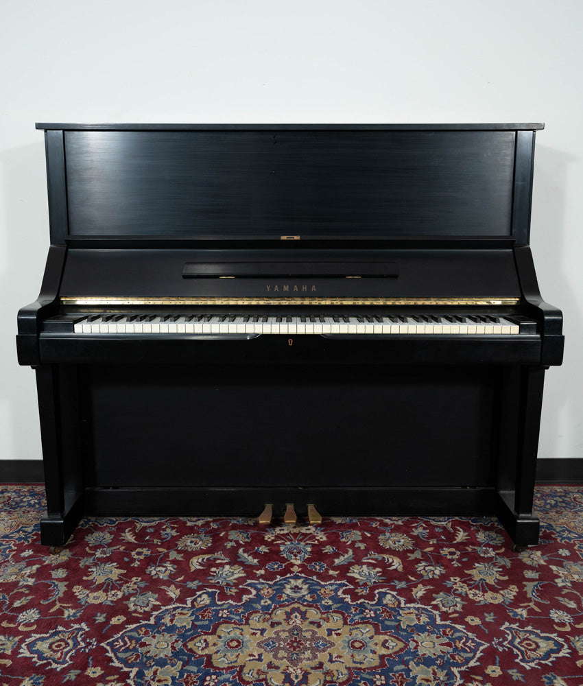 1980 Yamaha 52" UX Upright Piano | Ebony Satin | SN: X3051213 | Used