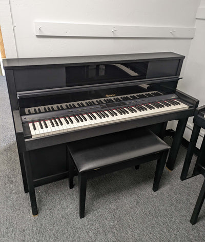 Roland LX-10F-BK Digital Upright Piano | Polished Ebony | SN: Z2A1156 | Used