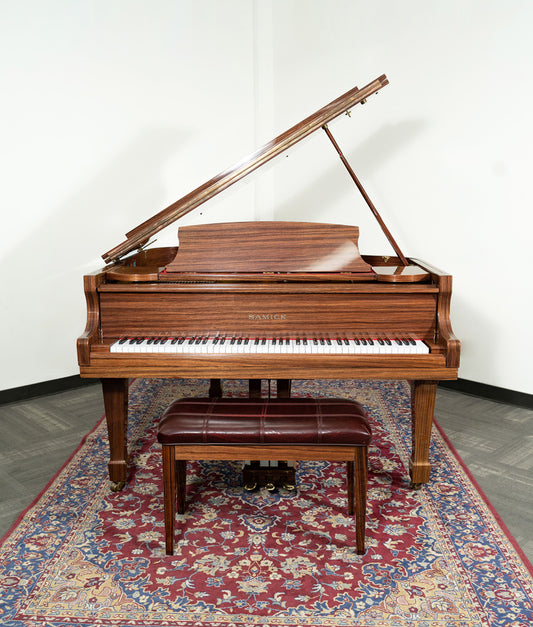 Samick 5' 1” G-1A Grand Piano | Polished Mahogany | SN: 832829 | AS-IS | Used