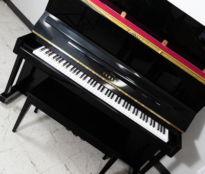 2012 Yamaha T118 Upright Piano | Polished Ebony | 47" | Serial No. H0206169 | Used