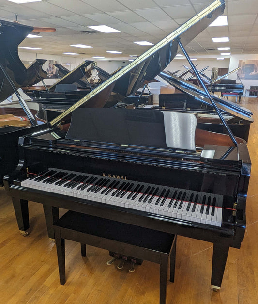 Kawai 5'0" GL-10 Baby Grand Piano | Polished Ebony | SN: F125618